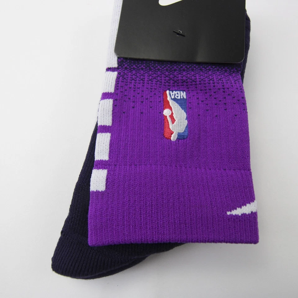 Nike NBA Authentics Socks Men's Purple/Black New with Tags - Image 1 of 1