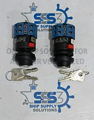 Interruptor principal de posiciones Kraus & Naimer CA10 interruptor de leva giratoria con llave 20A 300VAC Foto 1 de 4