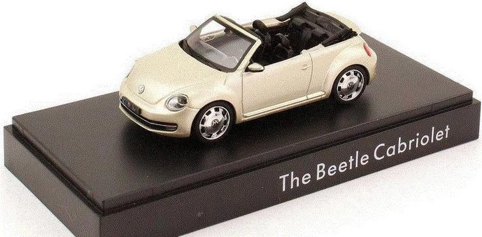 1/43 VOLKSWAGEN THE BEETLE CABRIO 2012 SCHUCO 5C3099300P7W EXTREMELY RARE - Immagine 1 di 1