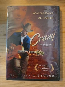 Crazy - The Hank Garland Story  (DVD, 2010) Waylon Payne, Ali Larter, Steve Vai - Foto 1 di 2