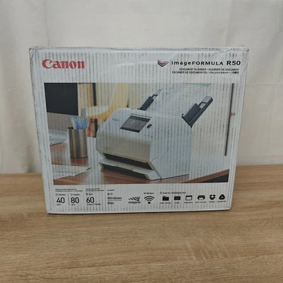 Canon ImageFormula R50 Open Box, With Cables - Image 1 of 4