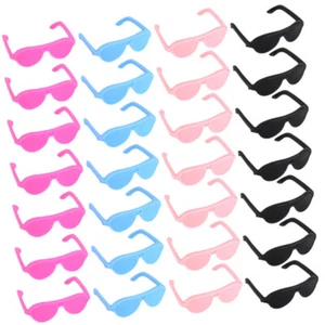 100 Pcs Mini Glasses Doll Sunglasses Little Girl Eyeglasses Child - Picture 1 of 12