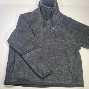 NIKE THERMA TRAINING Training Fleece Cowl Neck Sweater BV5285 010 women XL - Picture 1 of 10