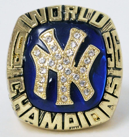 NY Yankees 1996 World Series Championship Replica Ring Stadium Give Away Jeter Cover