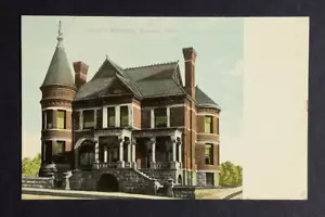 Sheriffs Residenz Norwalk Ohio Postkarte OH um 1910 Americhrome Straßenansicht UNP - Bild 1 von 2