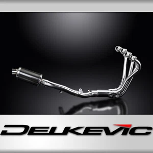 Honda CB1100A 2013-2014 Complete Exhaust 4-1 9" Oval Carbon Muffler - Bild 1 von 5