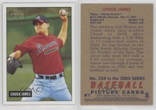 2005 Bowman Heritage Chuck James #234 Rookie RC