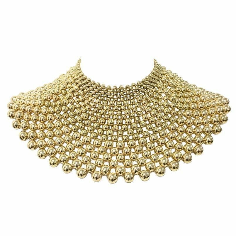 Beaded Statement Women Necklace Indian 