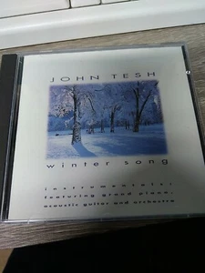 CD JOHN TESH - WINTER SONG Instrumentals Fe: Grand Piano, Acoustic Guitar & Orch - Picture 1 of 2