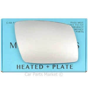 Per Dodge Journey 08-11 Vetro Specchio Retrovisore Destro Lato Guidatore Elettrico con Piastra - Foto 1 di 8