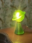 1:12 Dollhouse Miniature 1939 World Fair Saturn Lamp   #twinpeakssaturnminiature