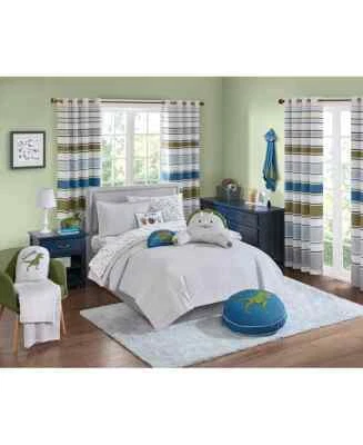 URBAN DREAMS QUILT FACE AND REVERSE 100% POLYSTER FILL, GREY COLOR, NIP - Изображение 1 из 3