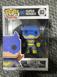 Funko POP! 8-Bit: DC Superheroes - Batgirl (Blue) Vinyl Figure - Damaged Box - Picture 1 of 9