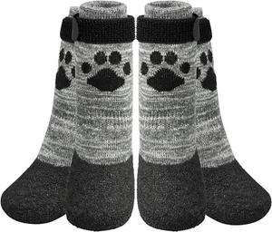 KOOLTAIL Anti Slip Dog Socks - Outdoor Dog Boots Waterproof Dog Shoes Paw Protec - Picture 1 of 4