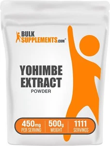 BulkSupplements.com Yohimbe Extract Powder - Yohimbe Bark Extract Yohimbe Sup... - Picture 1 of 8