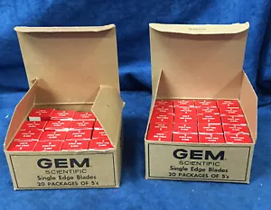 GEM SCIENTIFIC HOJAS INDIVIDUALES, 37 PAQUETES DE 5'S - Imagen 1 de 4