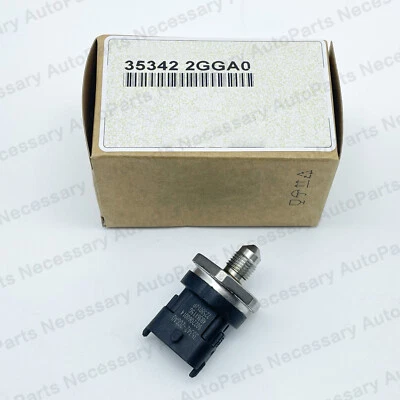 New Fuel Injection Rail Pressure Sensor for Hyundai Kia Genesis 35342-2GGA0 OEM Foto 1 de 4