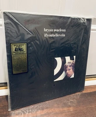 Ifyoubelievein by Bryan Maclean MONO White Vinyl Lp Sundazed SEALED - Image 1 of 3