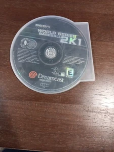 SERIE MUNDIAL DE BÉISBOL 2K1 SEGA DREAMCAST SEGUNDA MANO SIN MANUAL SIN ESTUCHE - Imagen 1 de 9