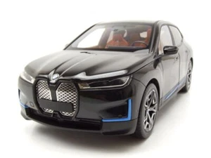 BMW iX 2022 Nero Metallizzato Modellino 1:18 Minichamps - Foto 1 di 11