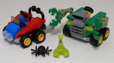 Lego Mighty Micros Spider-Man & Scorpion VEHICLES ONLY For Set 76071 NO MINIFIGS - Image 1 of 2