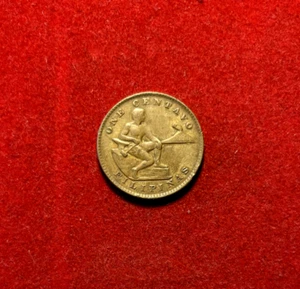 Philippines 1937 M Centavo Bronze Coin KM#179 T2559a - Picture 1 of 2