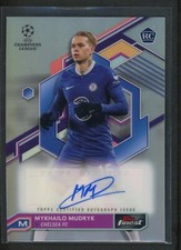 2023 MYKHAILO MUDRYK AUTO TOPPS FINEST UEFA CHAMPIONS LEAGUE ROOKIE RC REFRACTOR