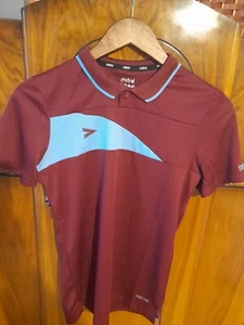 Mitre Junior Delta Plus  Football Shirt Claret/ Blue BNWT  Size 30/32 - Picture 1 of 7