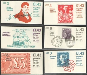 FN1 to FN6 £1.43 folded counter booklets. Each sold separately. - Picture 1 of 13