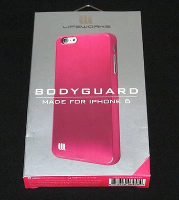 Funda Protectora de Aluminio Lifeworks para iPhone 6 (Rosa) Nueva Embalaje Sellado Foto 1 de 4