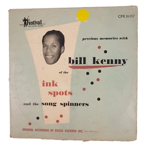 Bill Kenny - Precious Memories 33 RPM Vinyl 10" Record, 1951, Pop, Gospel, Folk - Picture 1 of 6
