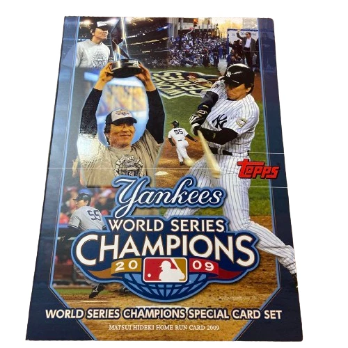 Topps Chrome Hideki Matsui 2009 World Series Champions Set Of 17 Card Japanese - Image 1 of 3