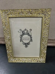 Olivia Riegel Gold Windsor Frame 5x7 - Picture 1 of 5