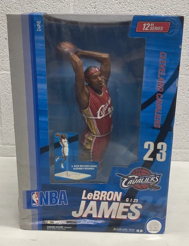 Lebron James Cleveland Cavaliers 12 Inch McFarlane Figure / 2004 Cover