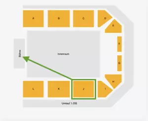 MONTEZ 12. 09.2025 Lingen * BLOCK J * Tickets - Bild 1 von 1