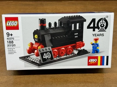 Lego 40370 - 40th Anniversary Steam Engine - Retro - New Sealed Free Shipping - Image 1 of 4