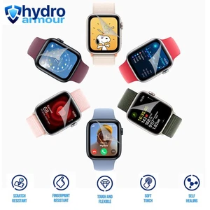 6x Matte Anti Glare Hydrogel Screen Protector for Apple Watch Ultra SE 9 8 7 6 5 - Picture 1 of 46