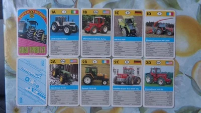 Quartett Traktoren MB-trac Schlüter John Deere Fendt Lamborghini Steyr Hürlimann - Bild 1 von 3