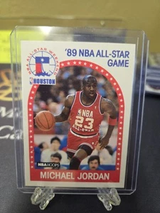 1989-90 NBA Hoops - All-Star Game Michael Jordan #21 A1F - Picture 1 of 2