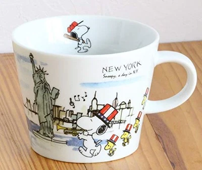 Snoopy World Travel Mug New York Capacity: Approximately 370ml Mug Cup 3870042 - Image 1 of 3