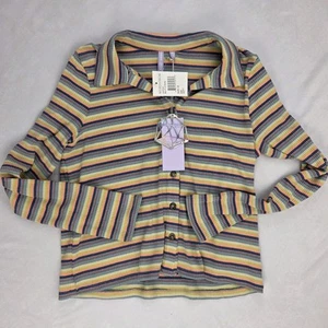 Girls Button Up Top Size M NWT - Picture 1 of 4