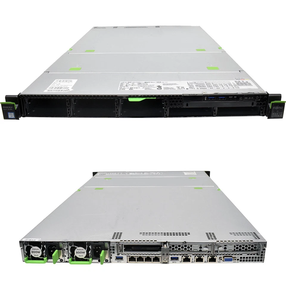 Fujitsu A3C40197123 Primergy RX2530 M4 Server ohne CPU ohne RAM 2xHS 4x SFF 2,5 - Bild 1 von 4