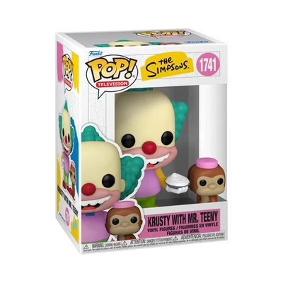 Funko Pop! & Buddy: Simpsons 1 - Krusty The Clown & Tenny​ - The Simpsons - Viny - Image 1 of 3