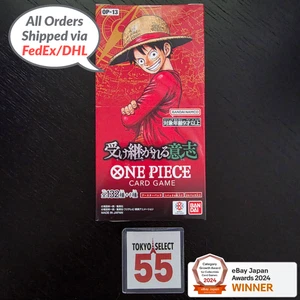 ONE PIECE Card Carrying on His Will OP-13 OP13 Booster Box SEALED Japanese - Picture 1 of 11