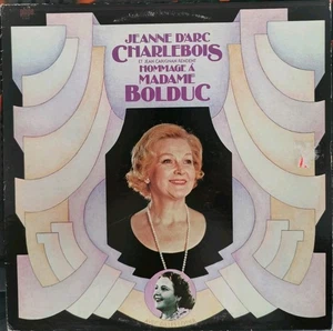 Vinyl LP Jeanne D'Arc Charlebois - Hommage A Madame Bolduc VG FI2014 Canada Folk - Picture 1 of 4