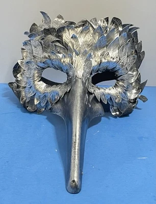 Máscara de criatura nariz larga Masqarae peste veneciana Dr. Máscara Mascarada Halloween  Foto 1 de 4