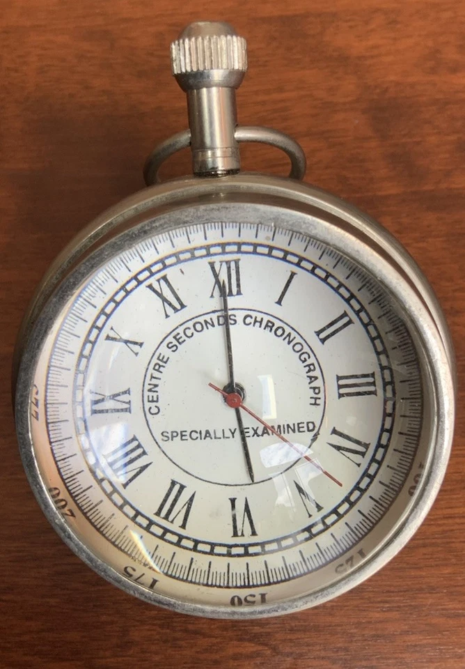 Caja Reloj Bola Vintage Estuche India Movimiento Miyota Cristal Transparente Único  Foto 1 de 4