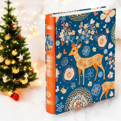 6x4 Photo Album 200 Photos Christmas Gift Slip In Wedding Baby Travel Keepsake - Image 1 of 4