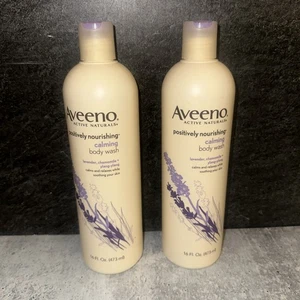 2er Pack - Aveeno Positively Nourishing Calming Body Wash Lavender Chamille - Bild 1 von 1