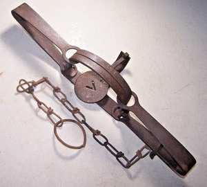 Vintage Victor No 2 Double Long Spring Trap Trapping - Picture 1 of 5